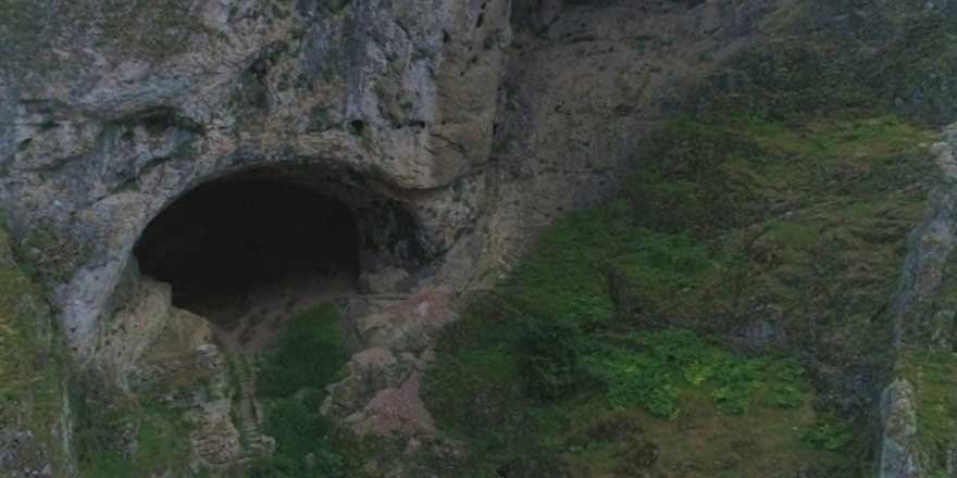 Tarih öncesi mağaralar havadan görüntülendi