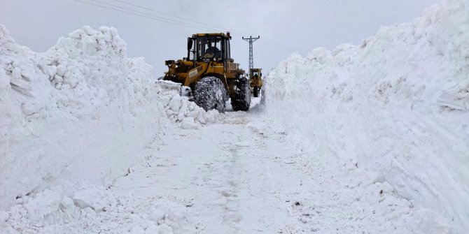 Kuzey ilçelerinde karla mücadele çalışmaları devam ediyor