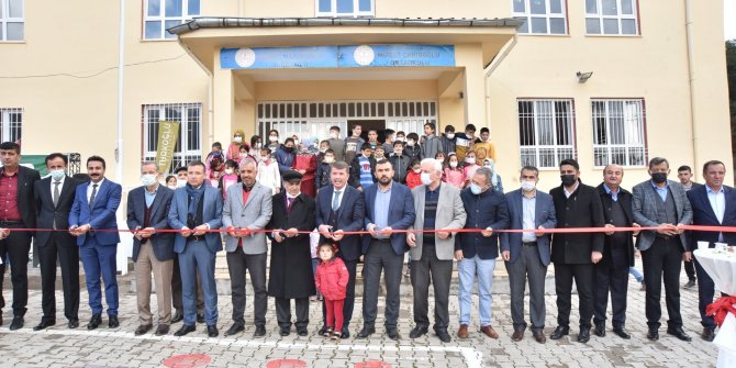 Başkan Okumuş, Muratçakıroğlu İlk-Orta Okulunu ve Kaledibi İlkokulunu komple yenileyerek öğrencilerin hizmetine açtı