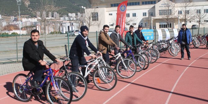 Bisiklet gönüllüleri KSÜ’de düzenlenen Bisiklet Şenliğinde buluştu