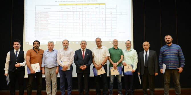 Kahramanmaraş Sütçü İmam Üniversitesi’nde ilk kez toplu ödül töreni