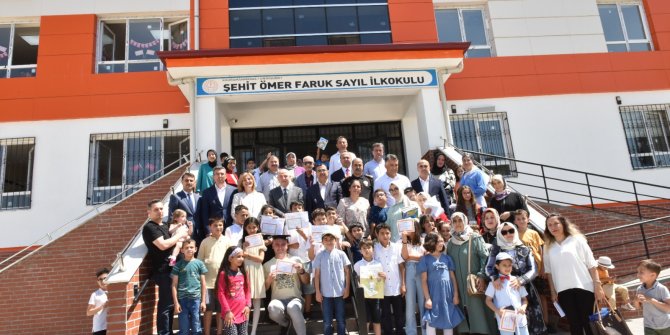 Kahramanmaraş'ta sene sonu karne dağıtım töreni gerçekleştirildi