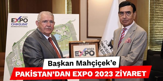 Başkan Mahçiçek’e Pakistan’dan EXPO 2023 ziyaret