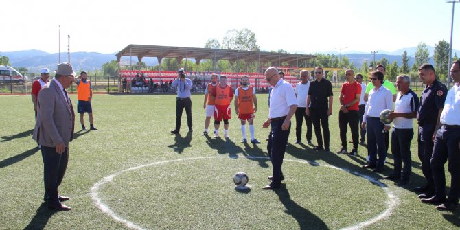 Göksun'da kurumlararası futbol turnuvası başladı