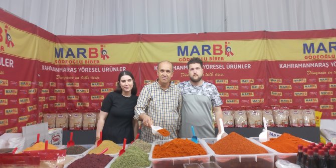 Maraş Biberi Marbi ile İstanbul'da.