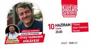 Kahramanmaraş'ta Yazar Harmancı kültür sanat dostlarıyla buluşacak