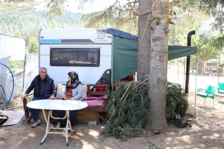 Koronadan kaçan Başkonuş Yaylası’na çıktı