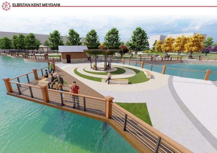 Elbistan’a 50 bin metrekarelik Kent Meydanı yapılıyor